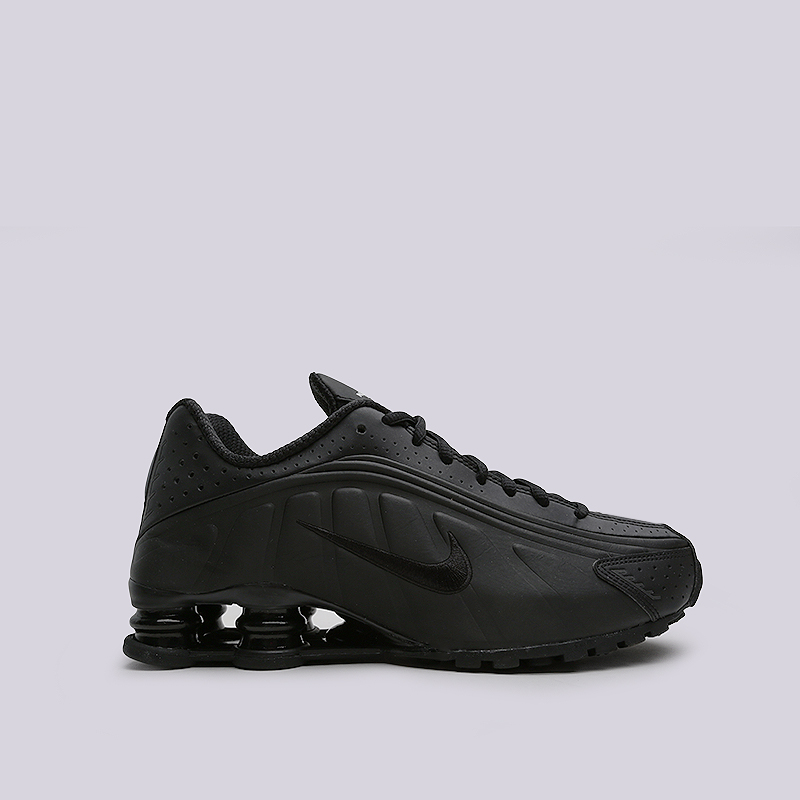 мужские черные кроссовки Nike Shox R4 104265-044 - цена, описание, фото 1